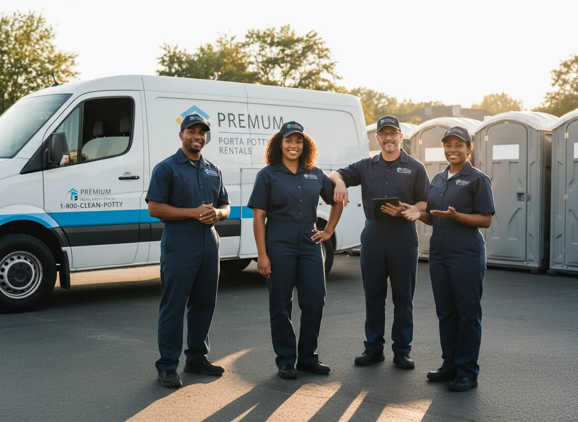 VIP Portable Toilets company in Crystal, MI